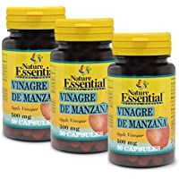 Los mejores  - Vinagre de manzana 500 mg. 50 cápsulas (Pack 3 unid.)